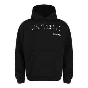 Balenciaga Hand Drawn Hoodie Multi Mens